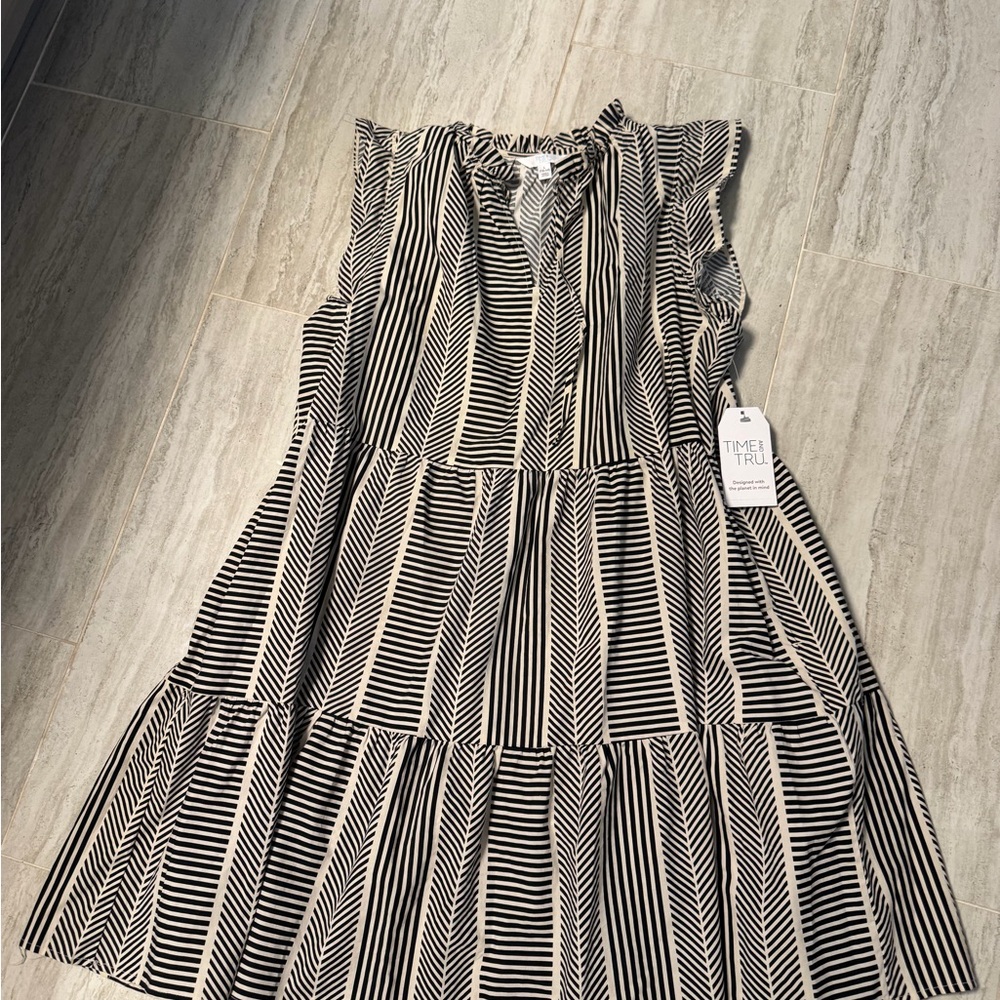 Time and Tru Zebra Print Blouse